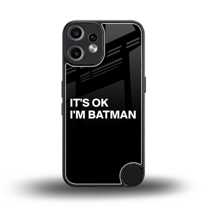 Dark Knight back phone cover | glass case for cmf nothing phone 2 pro