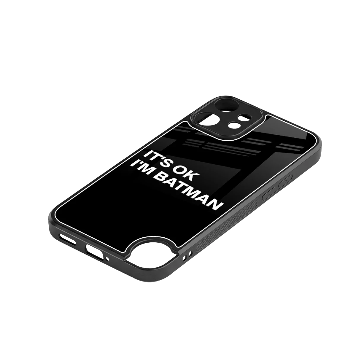 Dark Knight stylish phone case for cmf nothing phone 2 pro | glossy glass and slim fit