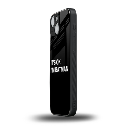 Dark Knight iphone 13 mini mobile cover | shockproof glass phone case