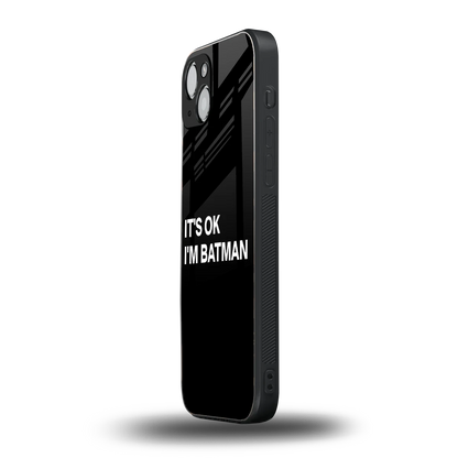 Dark Knight iphone 15 mobile cover | shockproof glass phone case