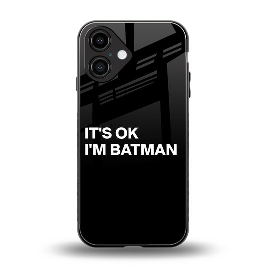 Dark Knight Phone Case for Iphone 16 | Glass Case