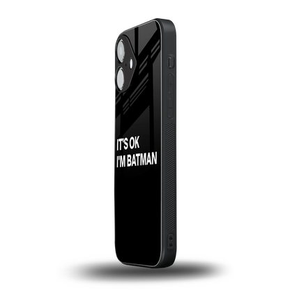 Dark Knight iPhone 16 mobile cover | shockproof glass phone case