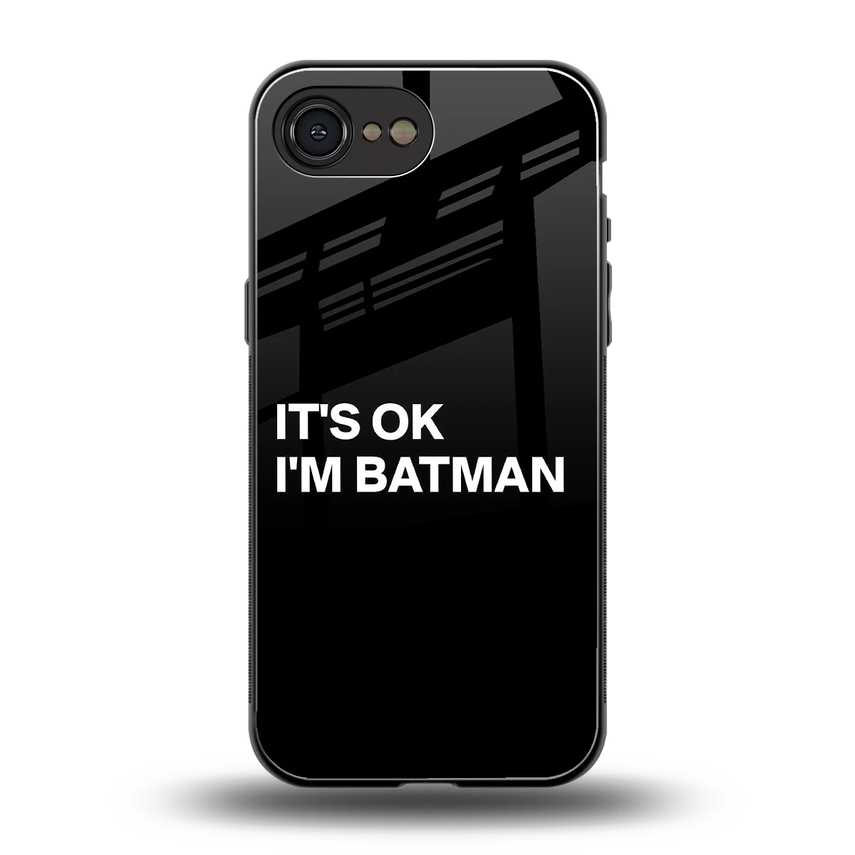 Dark Knight back phone cover | glass case for iphone 16e