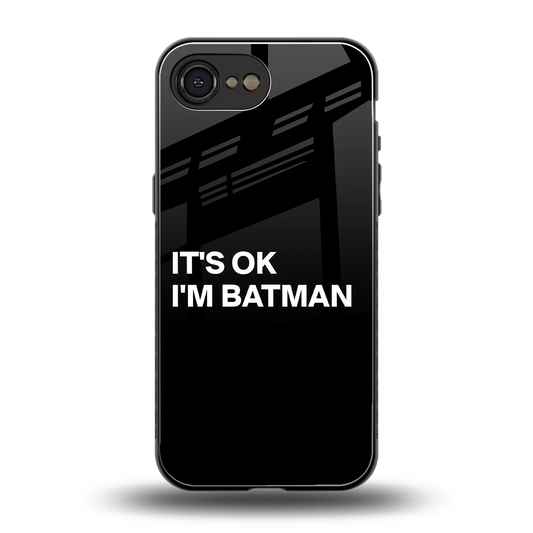 Dark Knight back phone cover | glass case for iphone 16e