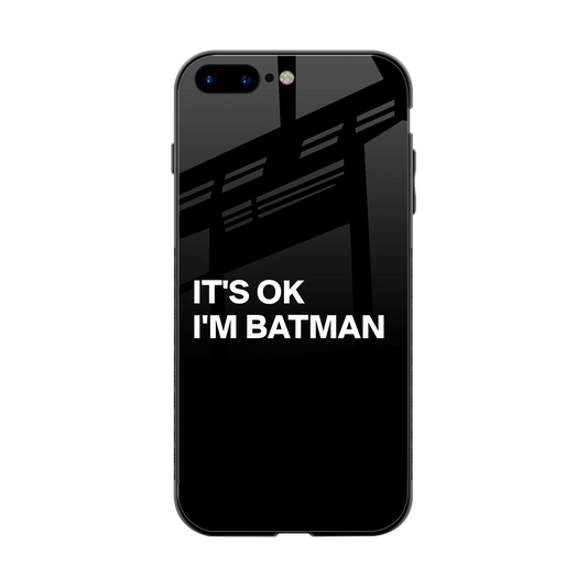 Dark Knight back phone cover | glass case for iphone 7 plus