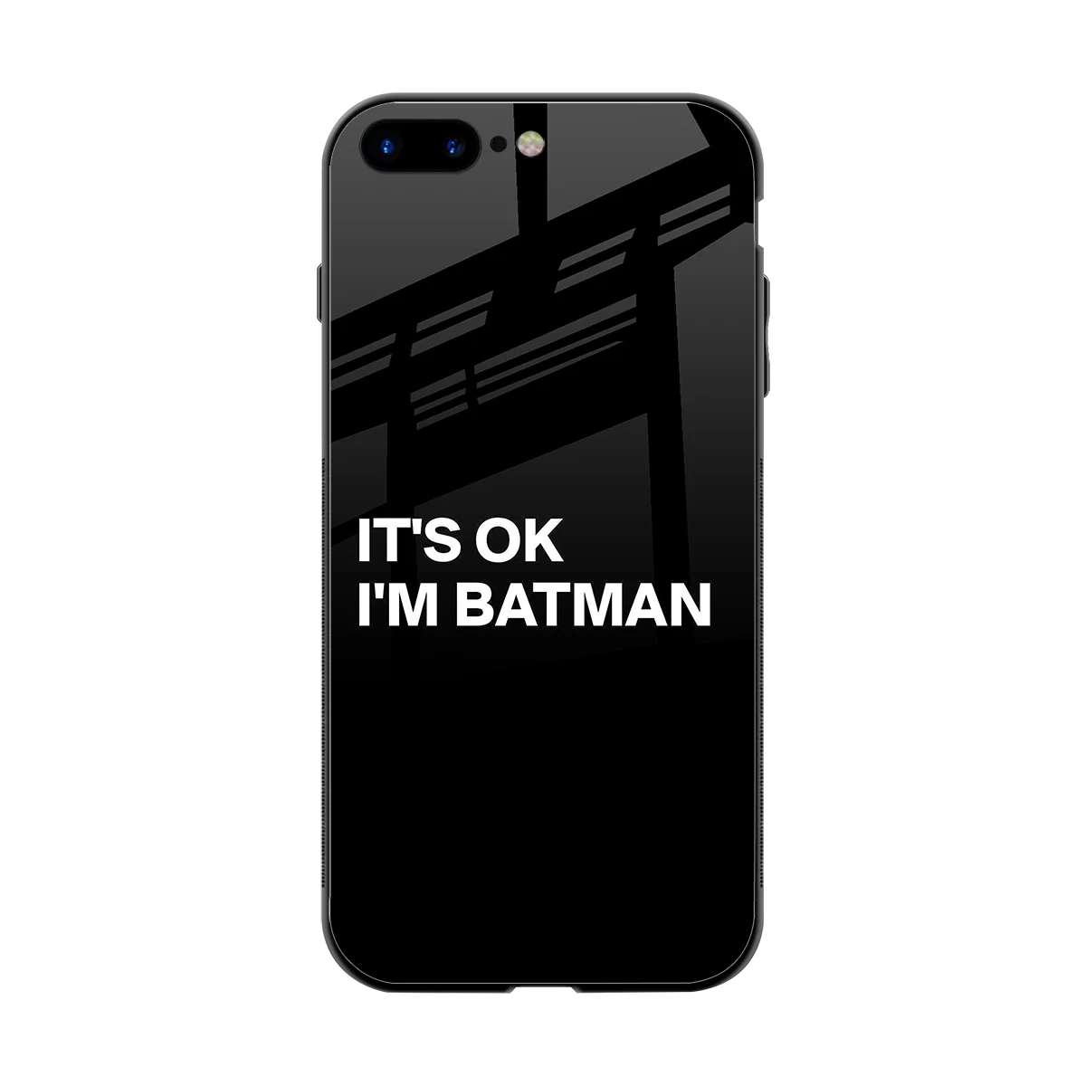 Dark Knight back phone cover | glass case for iphone 8 plus