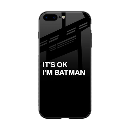 Dark Knight back phone cover | glass case for iphone 8 plus