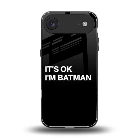 Dark Knight back phone cover | glass case for iphone air