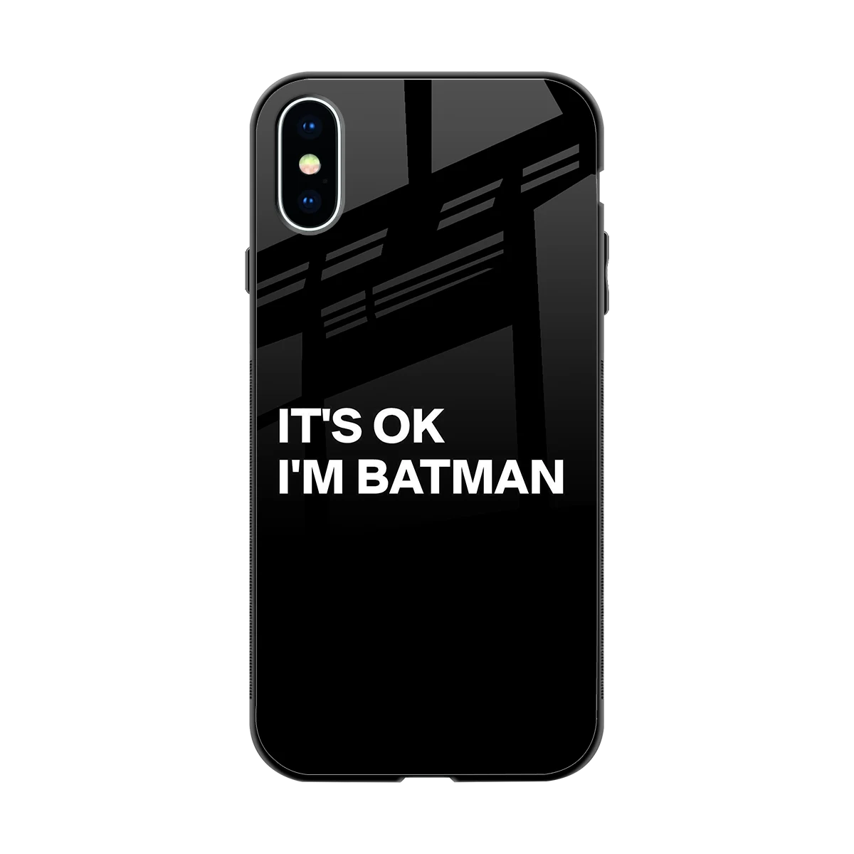 Dark Knight back phone cover | glass case for iphone x