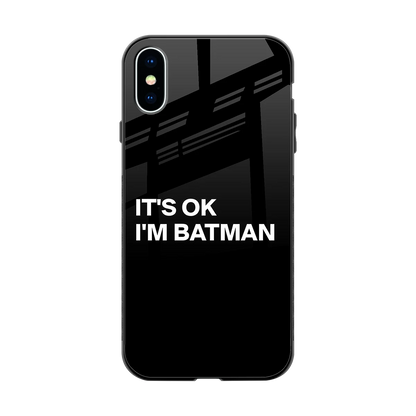 Dark Knight back phone cover | glass case for iphone x