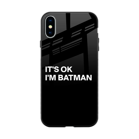 Dark Knight back phone cover | glass case for iphone x