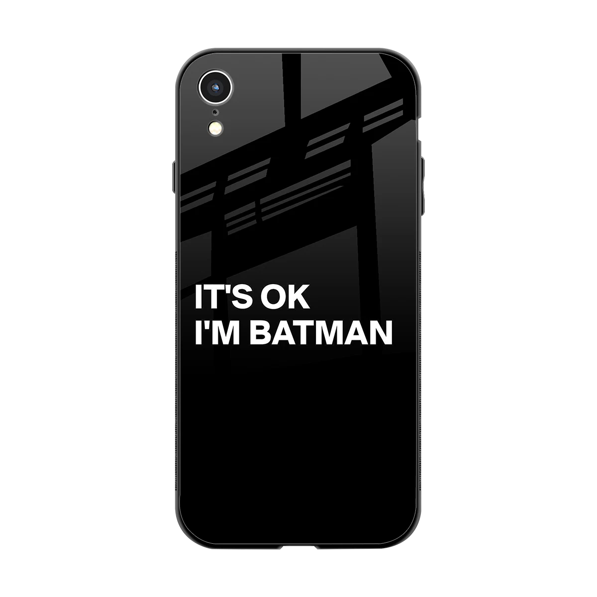 Dark Knight back phone cover | glass case for iphone xr