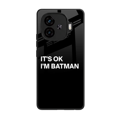 Dark Knight back phone cover | glass case for iqoo neo 10r 5g