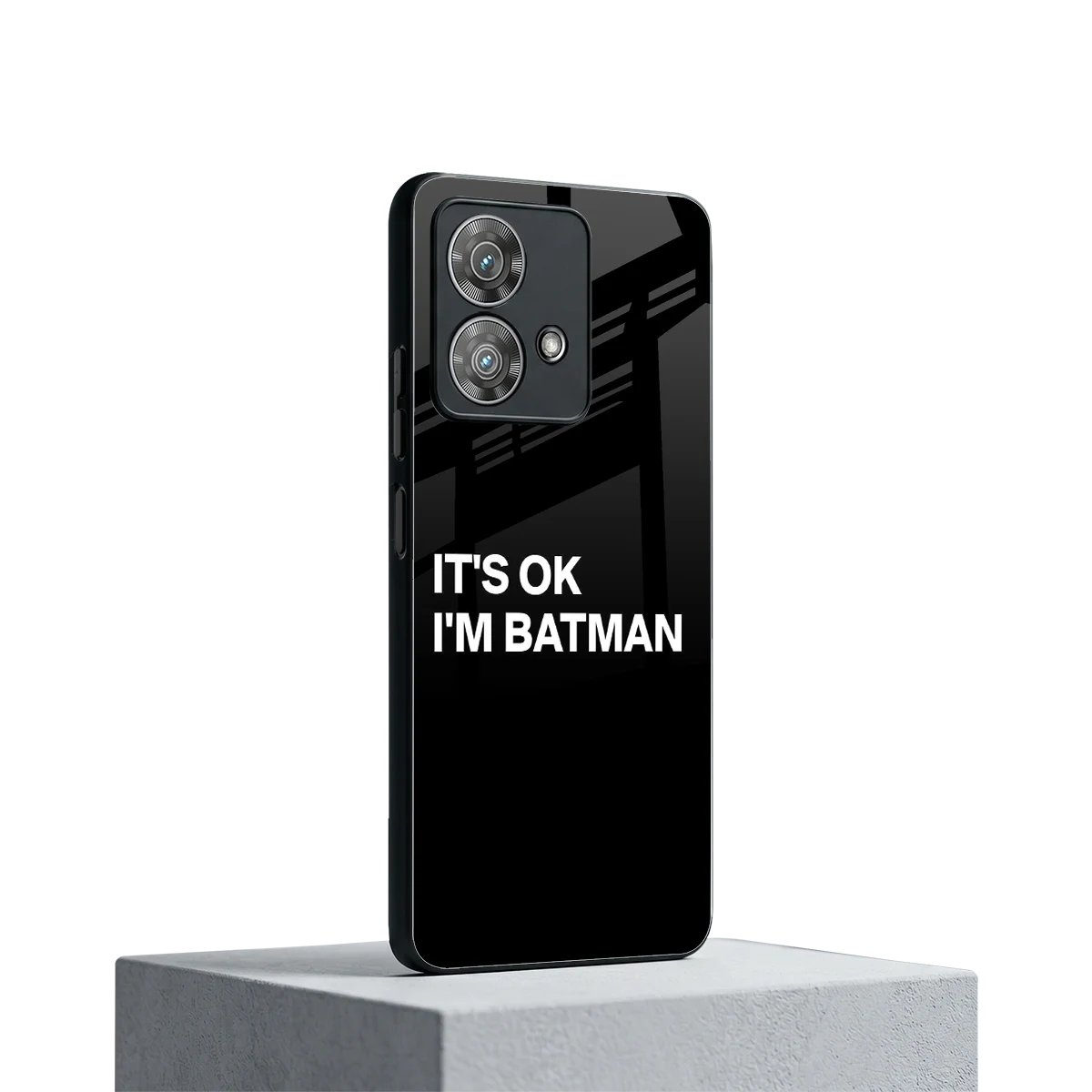 Dark Knight motorola edge 40 neo 5g mobile cover | shockproof glass phone case