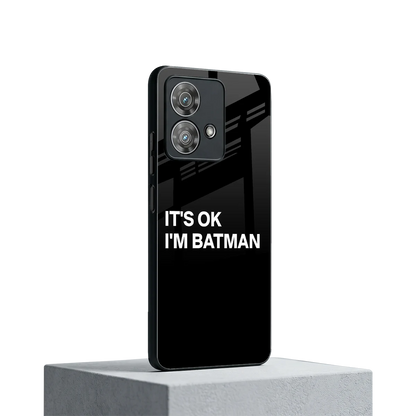 Dark Knight motorola edge 40 neo 5g mobile cover | shockproof glass phone case