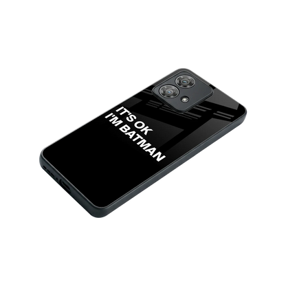 Dark Knight stylish phone case for motorola edge 40 neo 5g | glossy glass and slim fit