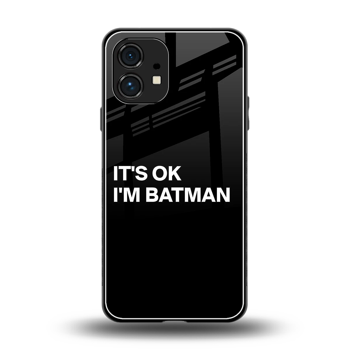 Dark Knight back phone cover | glass case for nothing phone 1