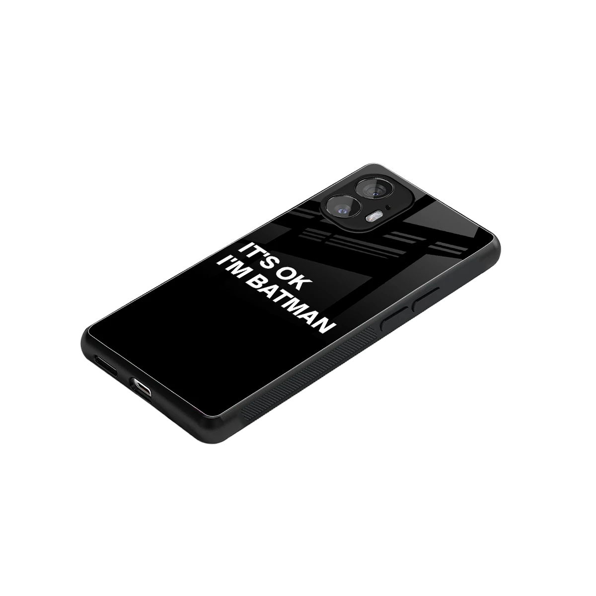 Dark Knight stylish phone case for nothing phone 2 | glossy glass and slim fit