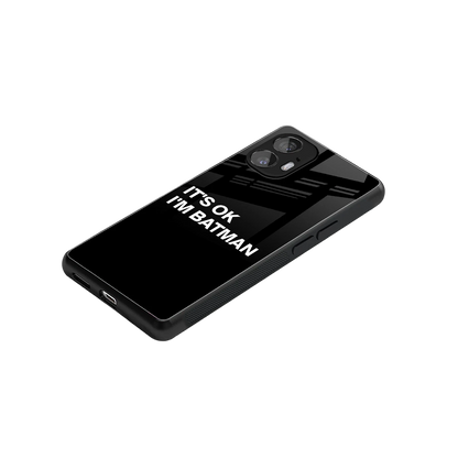 Dark Knight stylish phone case for nothing phone 2 | glossy glass and slim fit