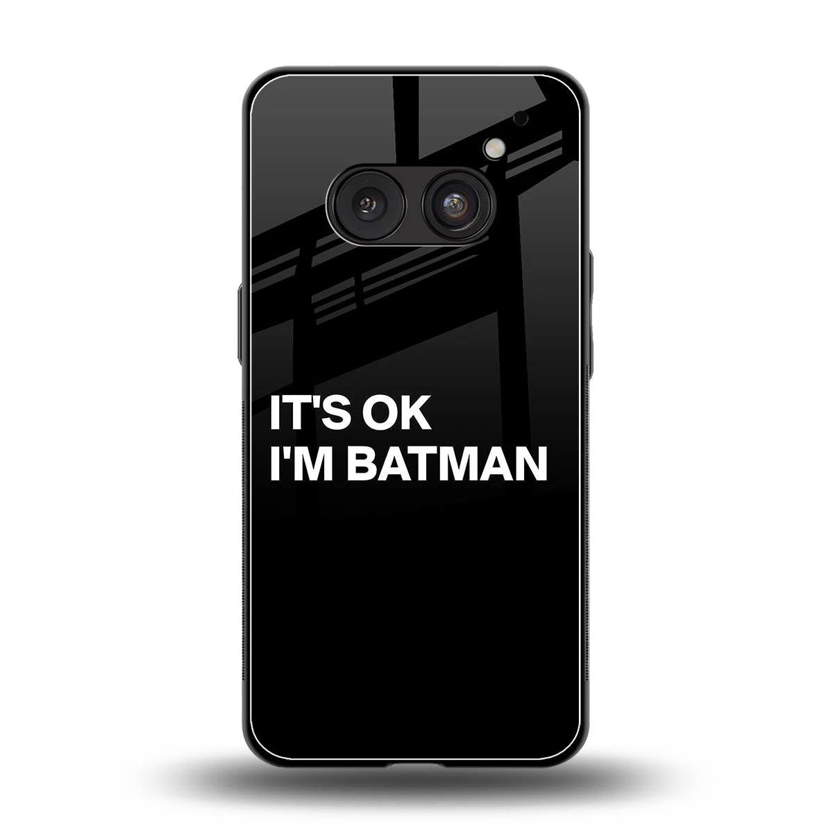 Dark Knight back phone cover | glass case for nothing phone 2a