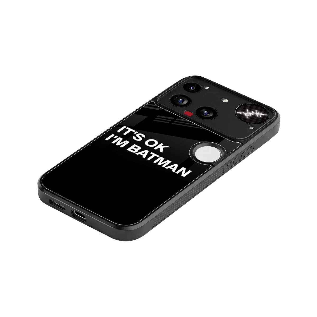Dark Knight stylish phone case for nothing phone 3 | glossy glass and slim fit