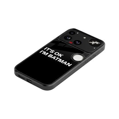Dark Knight stylish phone case for nothing phone 3 | glossy glass and slim fit