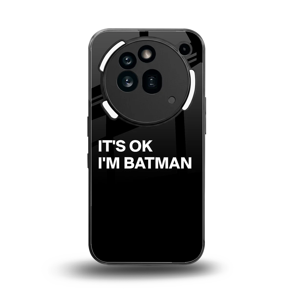 Dark Knight back phone cover | glass case for nothing phone 3a pro