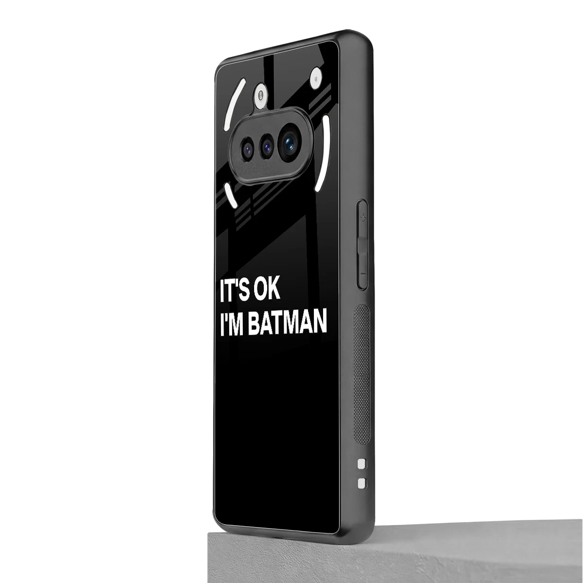 Dark Knight nothing phone 3a mobile cover | shockproof glass phone case