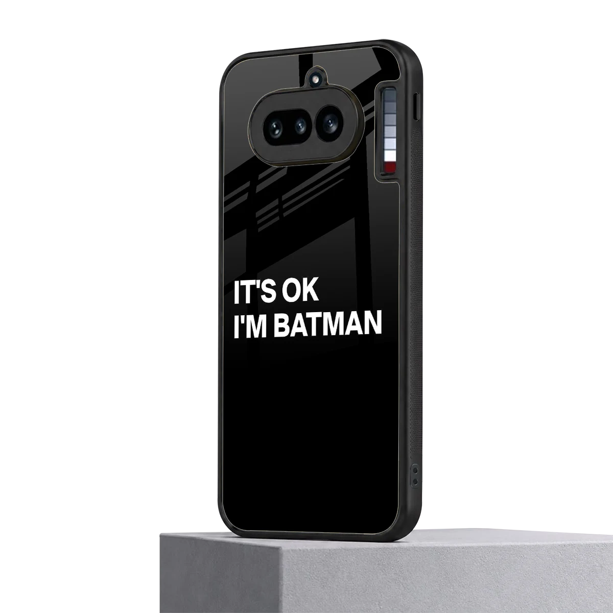 Dark Knight nothing phone 4a mobile cover | shockproof glass phone case