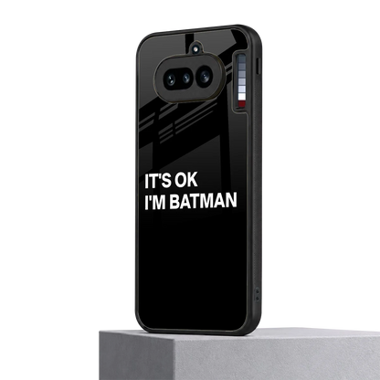 Dark Knight nothing phone 4a mobile cover | shockproof glass phone case