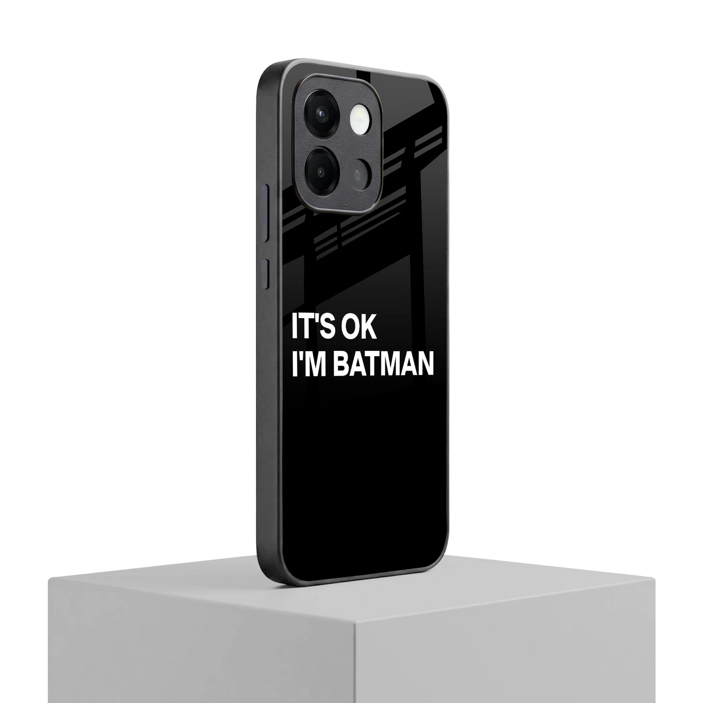 Dark Knight oneplus 13s mobile cover | shockproof glass phone case