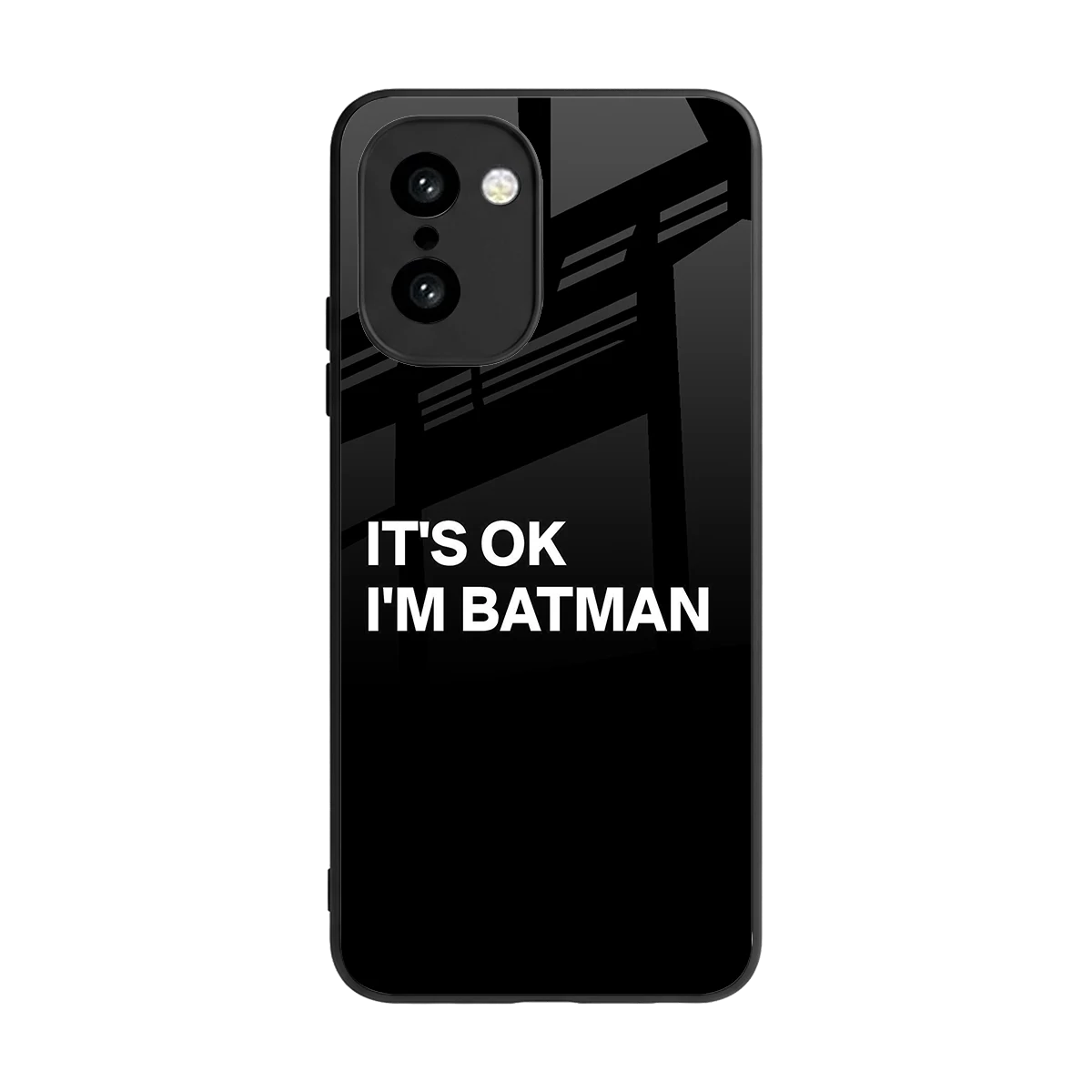 Dark Knight back phone cover | glass case for oneplus 15r