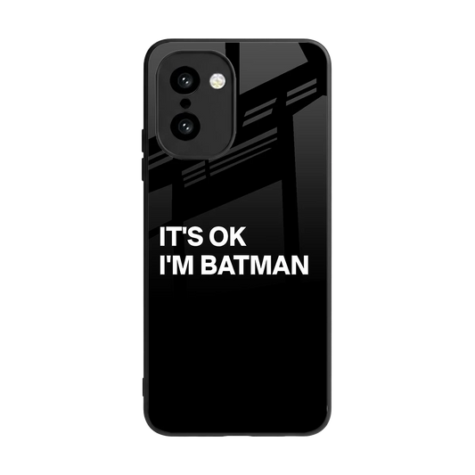 Dark Knight back phone cover | glass case for oneplus 15r