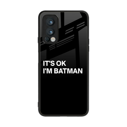 Dark Knight back phone cover | glass case for oneplus nord 2