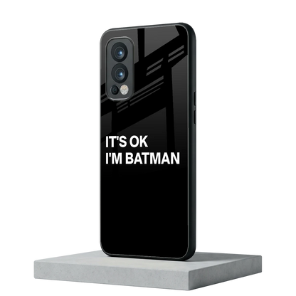 Dark Knight oneplus nord 2 mobile cover | shockproof glass phone case