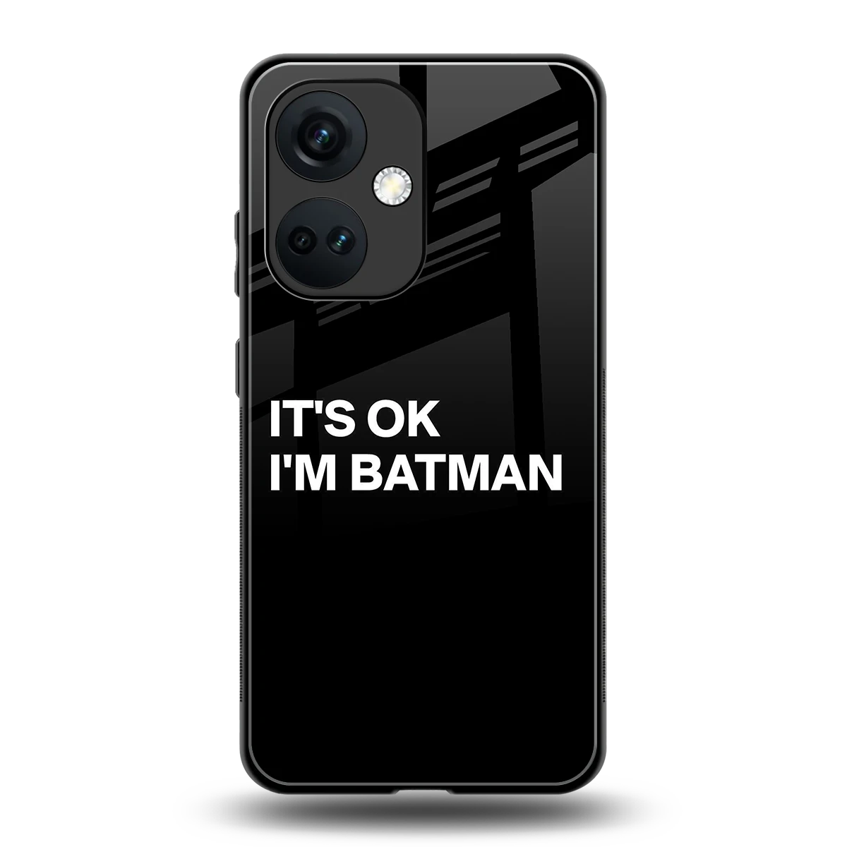 Dark Knight back phone cover | glass case for oneplus nord ce 3