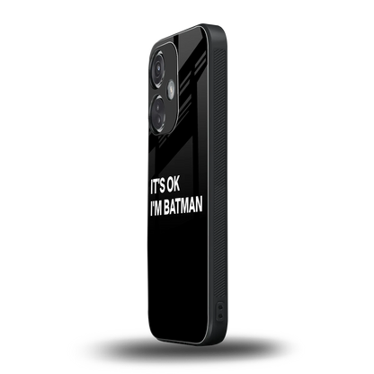 Dark Knight oneplus nord ce 3 mobile cover | shockproof glass phone case