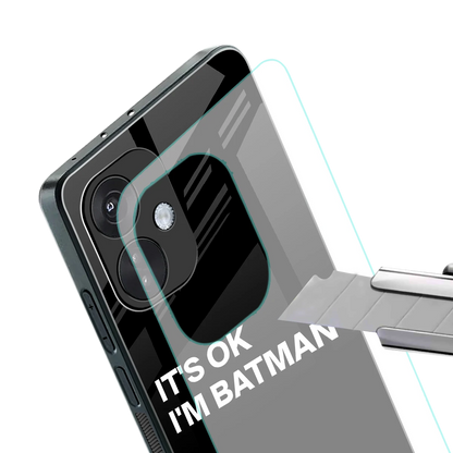Dark Knight stylish phone case for oneplus nord ce 3 | glossy glass and slim fit