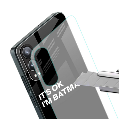 Dark Knight stylish phone case for oneplus nord ce 4 lite | glossy glass and slim fit