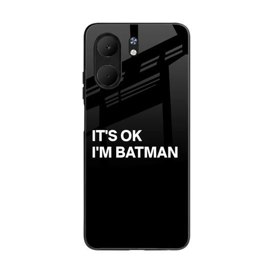 Dark Knight back phone cover | glass case for oppo a5x 5g