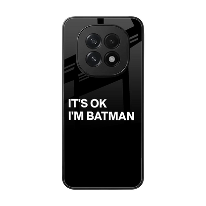 Dark Knight back phone cover | glass case for oppo f29 5g