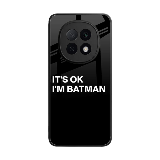 Dark Knight back phone cover | glass case for oppo f29 pro 5g