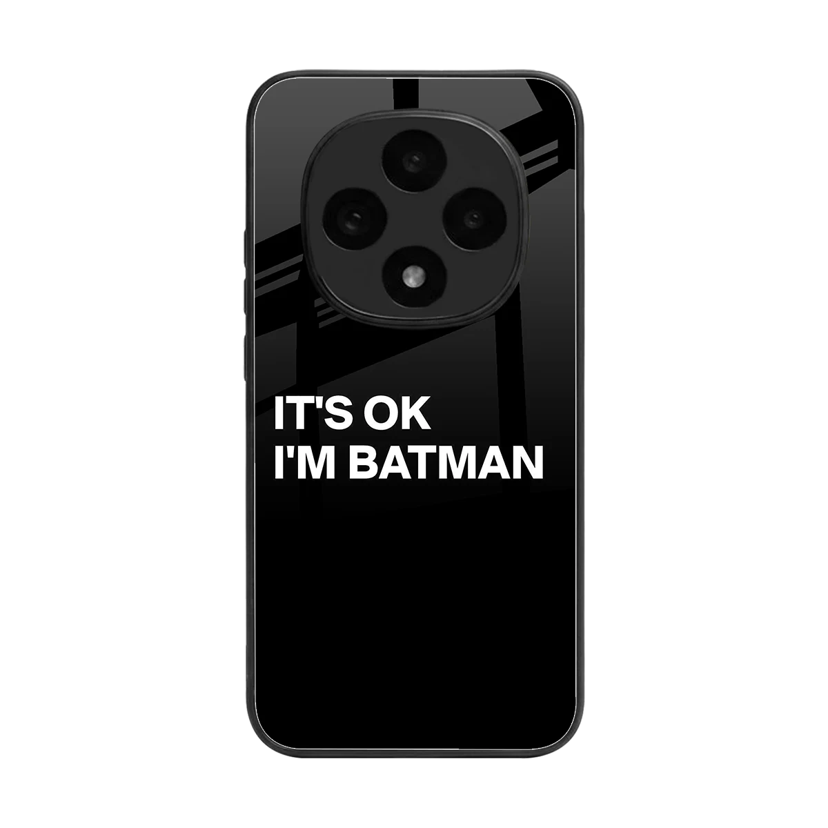 Dark Knight back phone cover | glass case for oppo f31 pro 5g