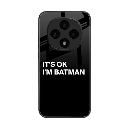 Dark Knight back phone cover | glass case for oppo f31 pro 5g