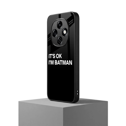 Dark Knight oppo f31 pro 5g mobile cover | shockproof glass phone case