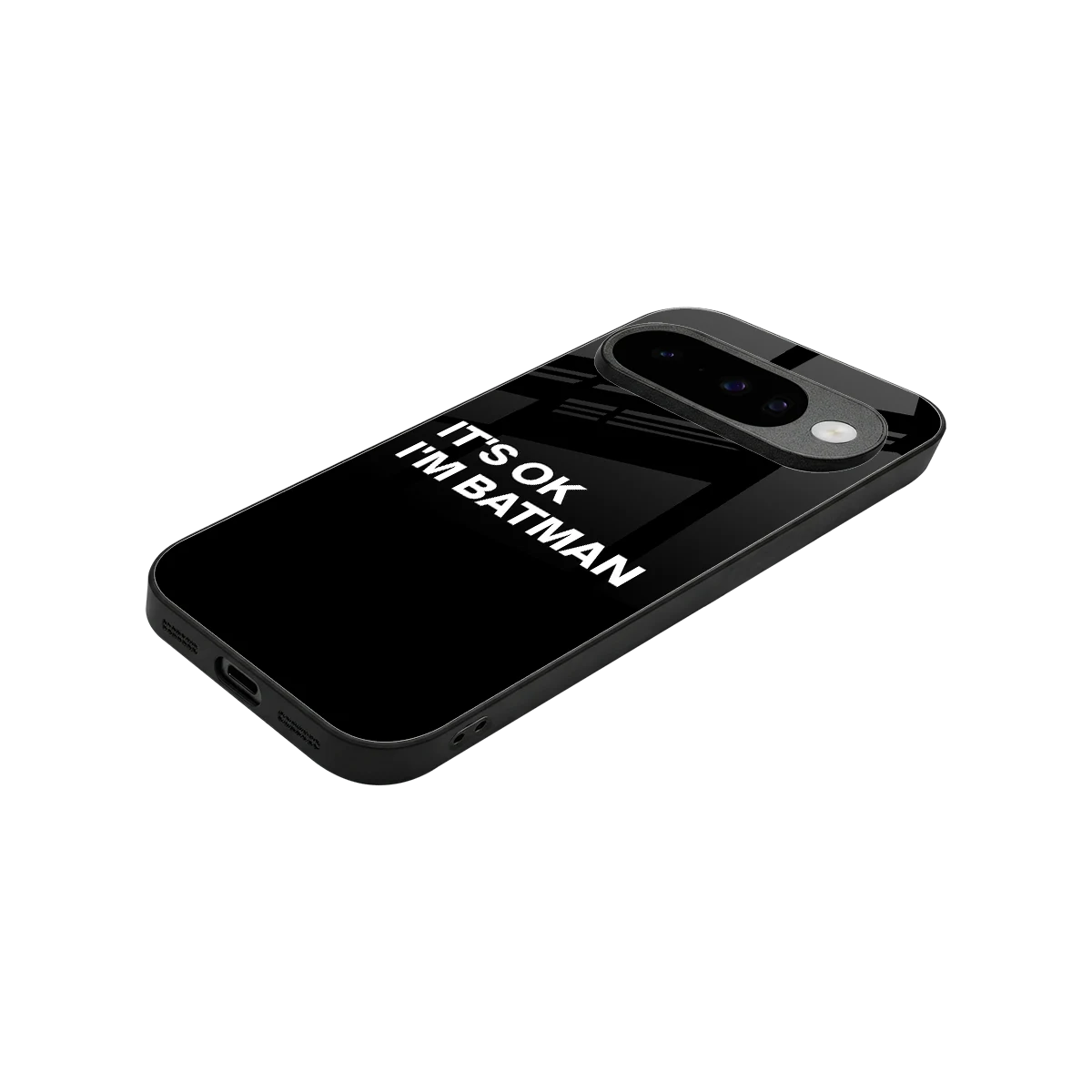 Dark Knight stylish phone case for google pixel 10 | glossy glass and slim fit
