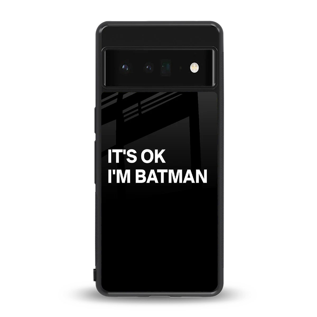 Dark Knight back phone cover | glass case for google pixel 6 pro