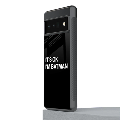 Dark Knight stylish phone case for google pixel 6 pro | glossy glass and slim fit