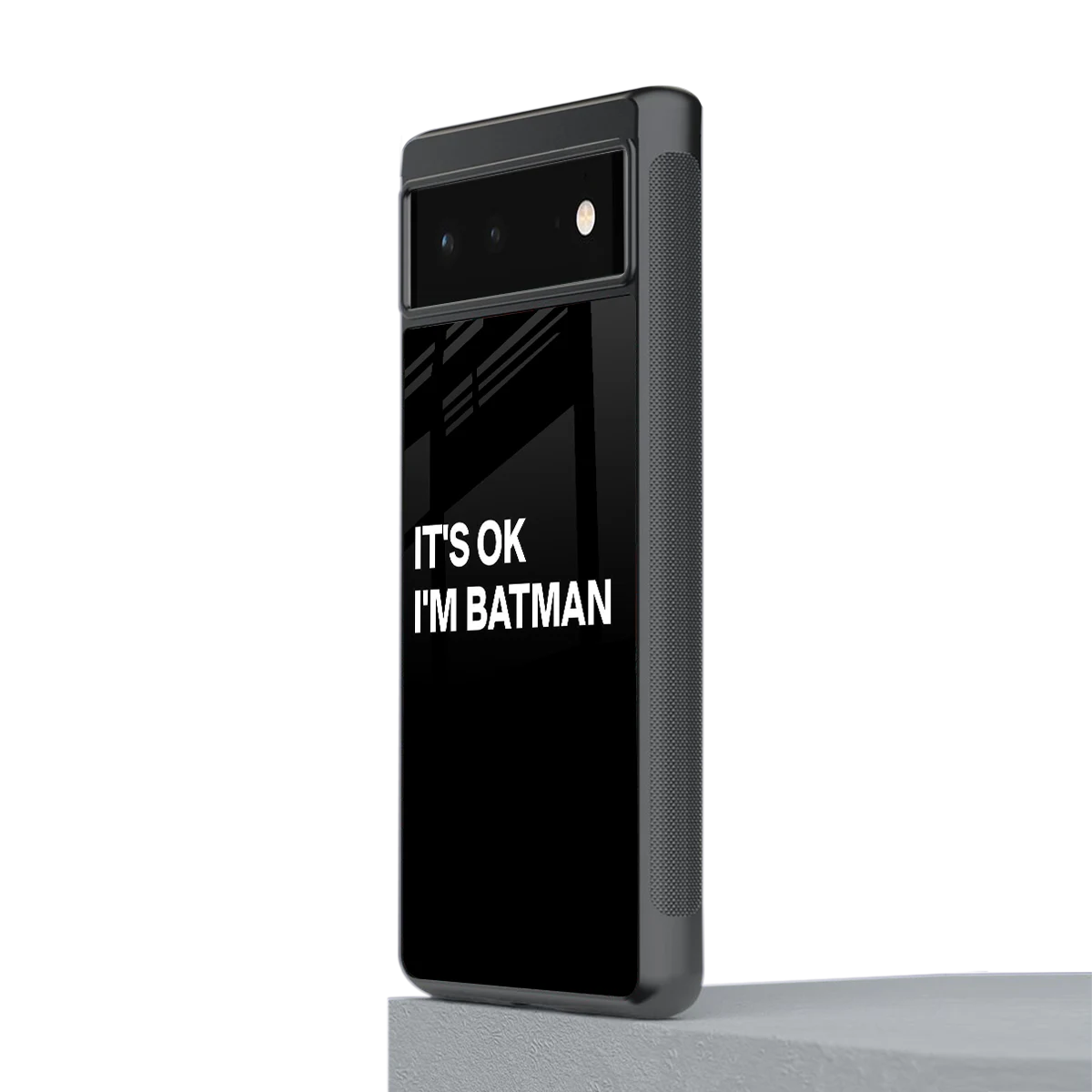 Dark Knight stylish phone case for google pixel 6a | glossy glass and slim fit
