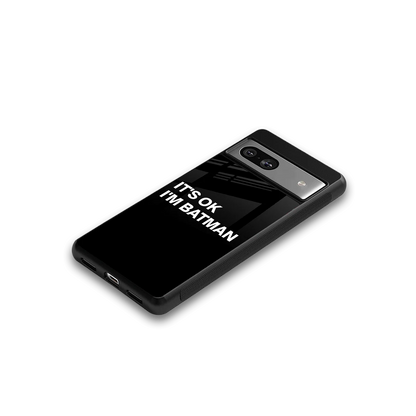 Dark Knight google pixel 7a mobile cover | shockproof glass phone case